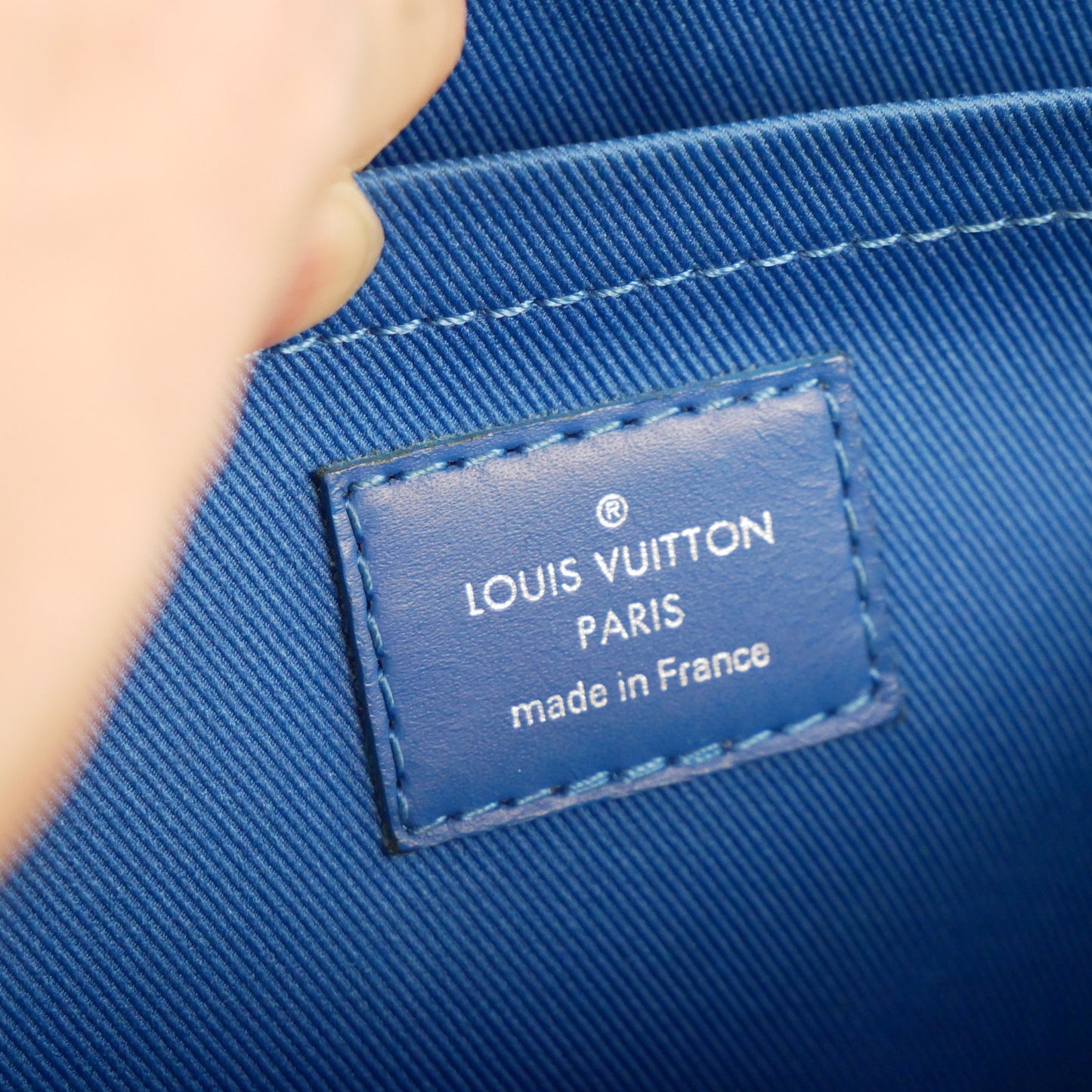 Louis Vuitton Damier Cobalt Pochette Jour GM