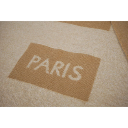 Louis Vuitton Brown Cashmere Baroda Scarf