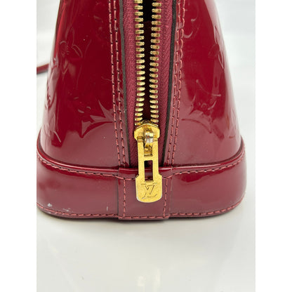 Louis Vuitton Rose Monogram Vernis Alma BB Bag