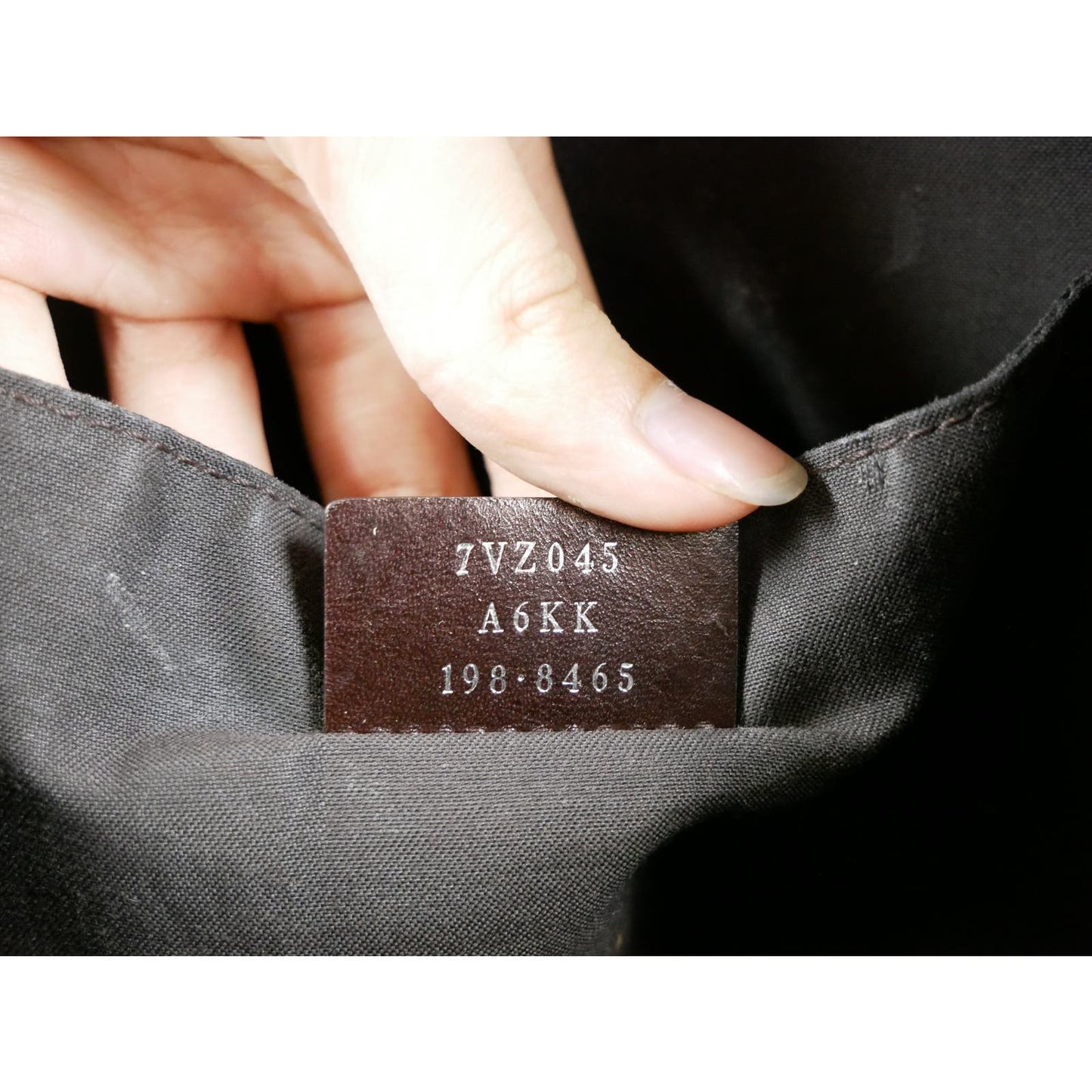 Fendi Black/Brown Zucca Backpack