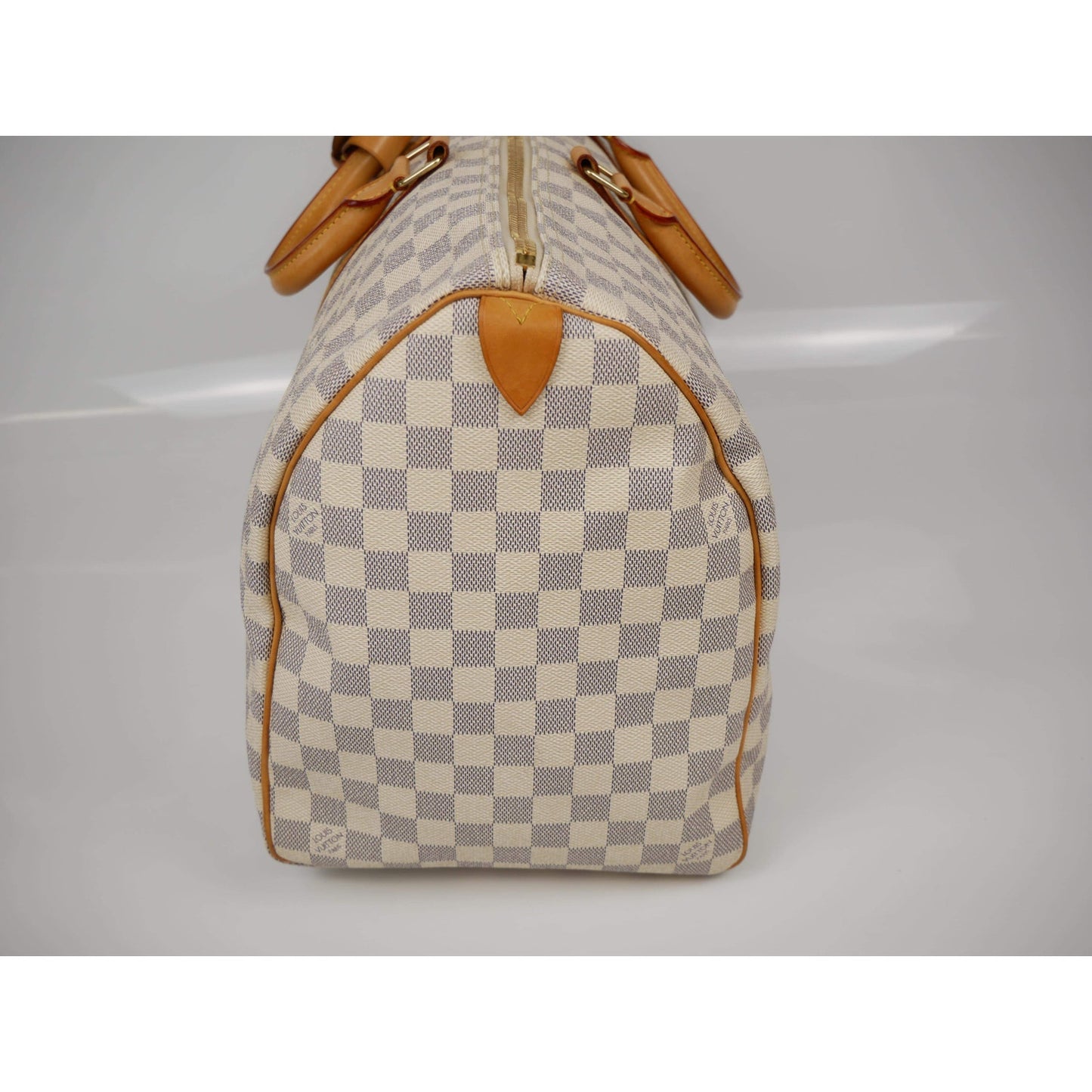 Louis Vuitton Damier Azur Canvas Keepall 50 Duffel Bag