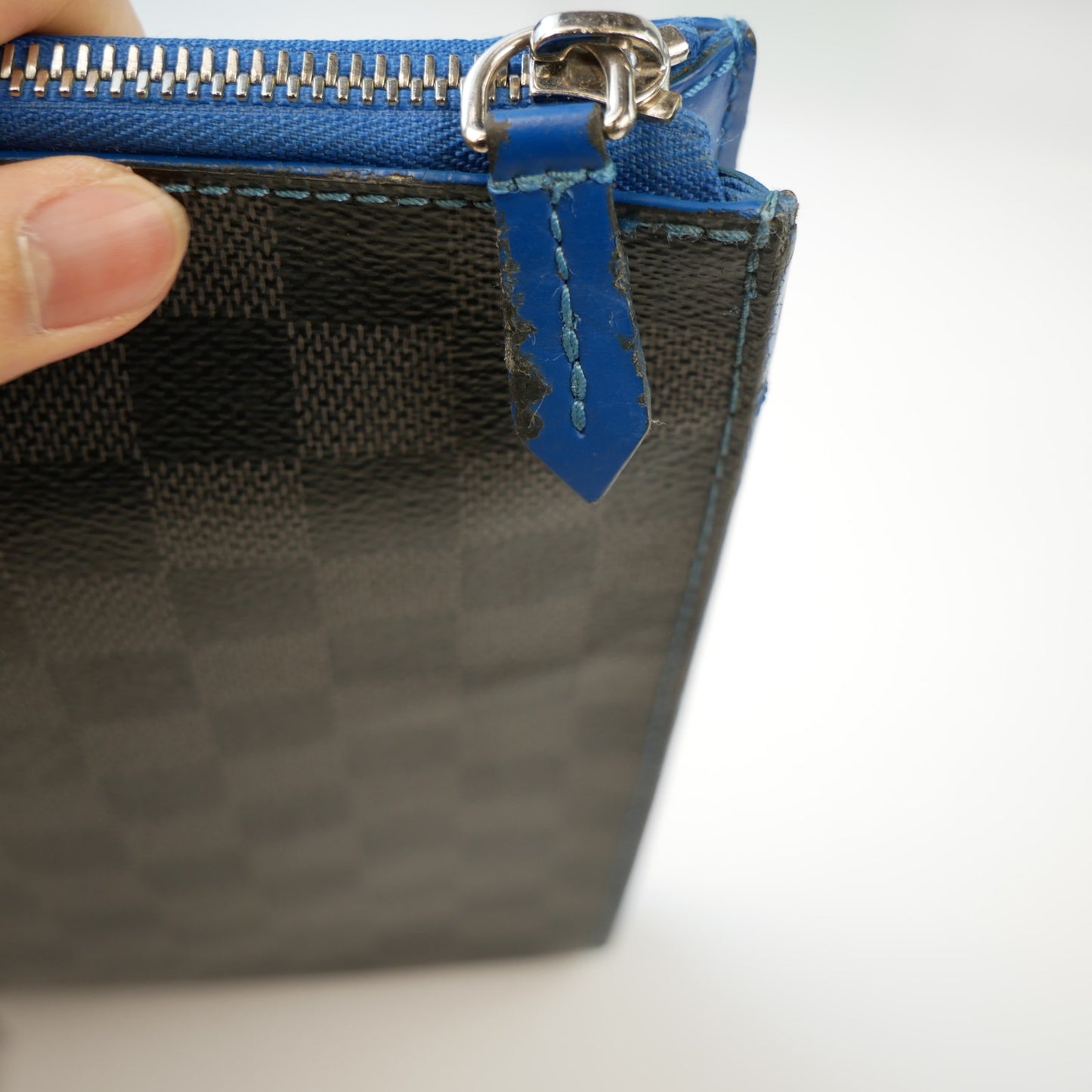 Louis Vuitton Damier Cobalt Pochette Jour GM