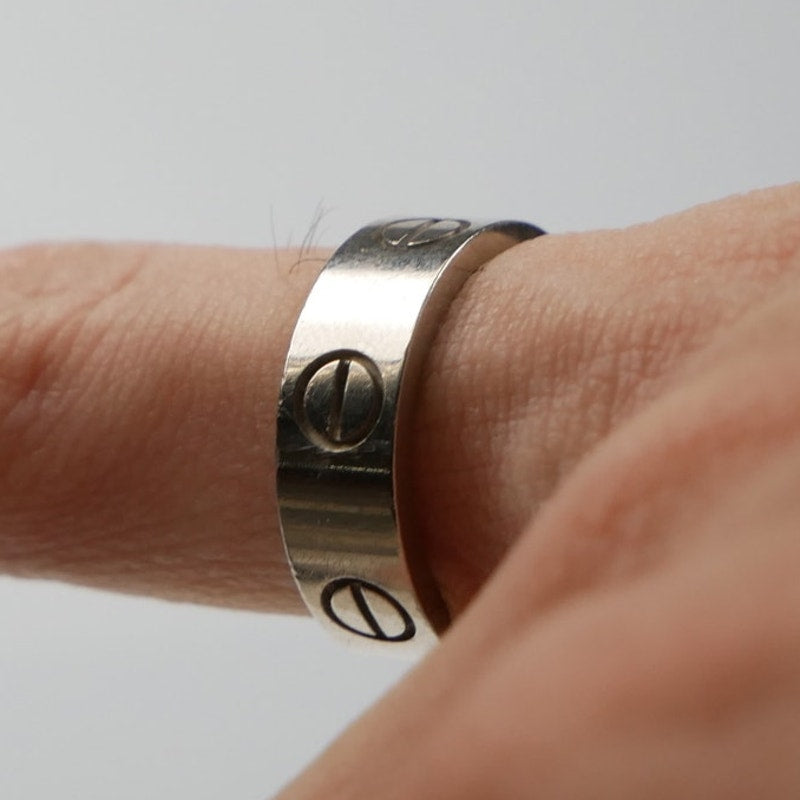 Cartier Love Ring 18K White Gold