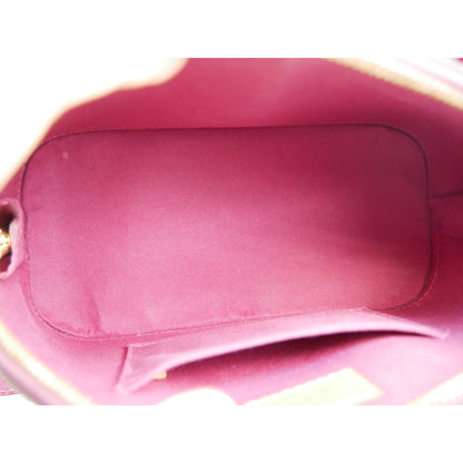Louis Vuitton Rose Monogram Vernis Alma BB Bag
