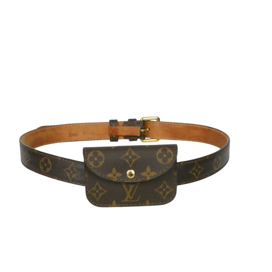 Louis Vuitton Monogram Canvas Ceinture Pochette Waist Bag