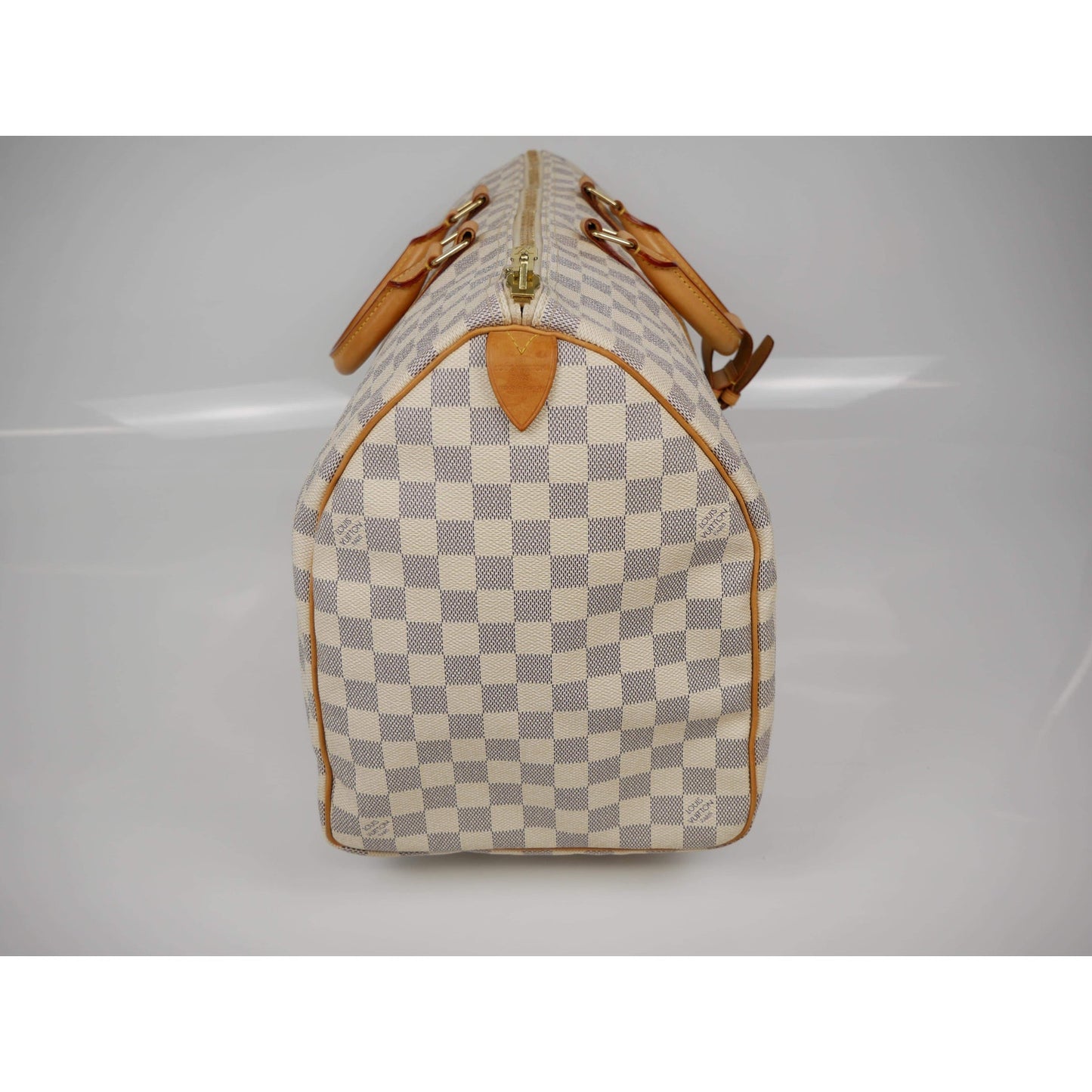 Louis Vuitton Damier Azur Canvas Keepall 50 Duffel Bag