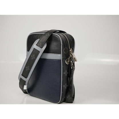 Louis Vuitton Danube Epi Monogram Eclipse Canvas Bag