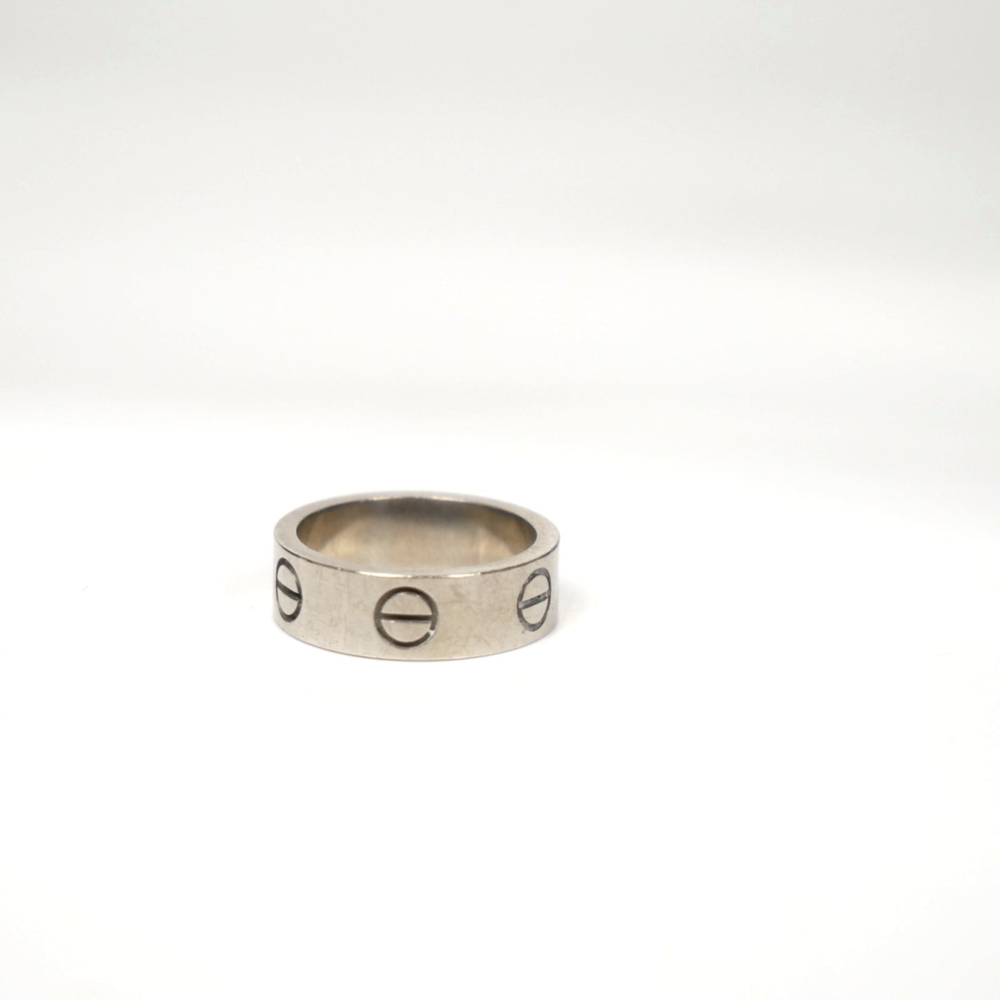 Cartier Love Ring 18K White Gold