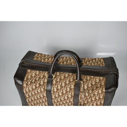 Dior Canvas Kanade Boston Bag Trotter