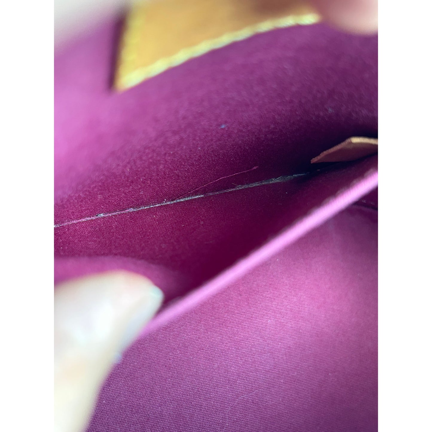 Louis Vuitton Rose Monogram Vernis Alma BB Bag