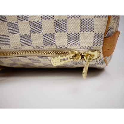 Louis Vuitton Damier Azur Canvas Keepall 50 Duffel Bag