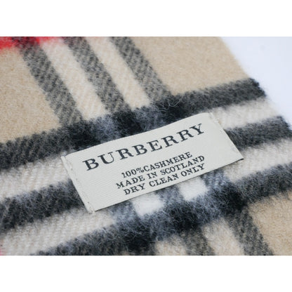 Burberry Cashmere Check Scarf