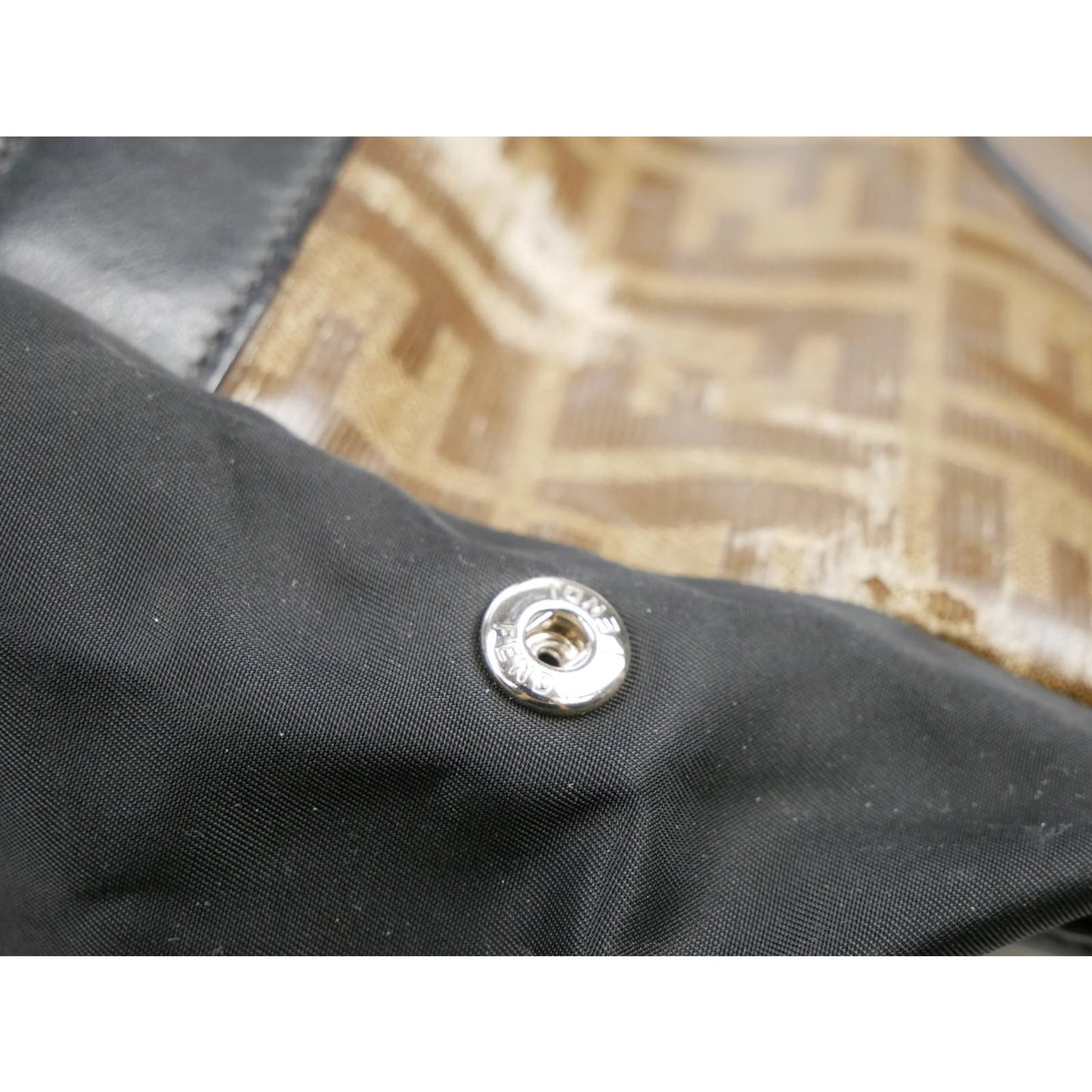 Fendi Black/Brown Zucca Backpack