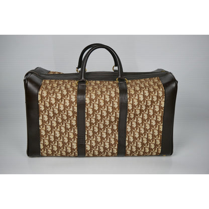 Dior Canvas Kanade Boston Bag Trotter