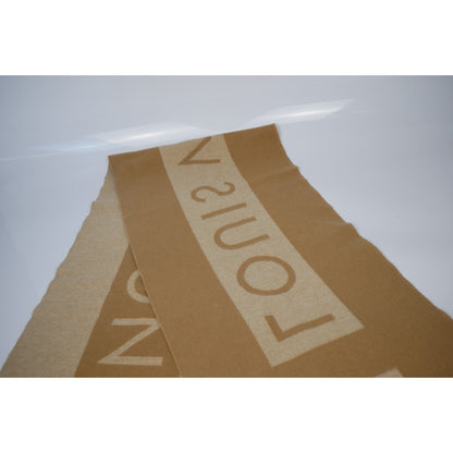 Louis Vuitton Brown Cashmere Baroda Scarf