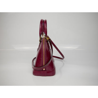 Louis Vuitton Rose Monogram Vernis Alma BB Bag