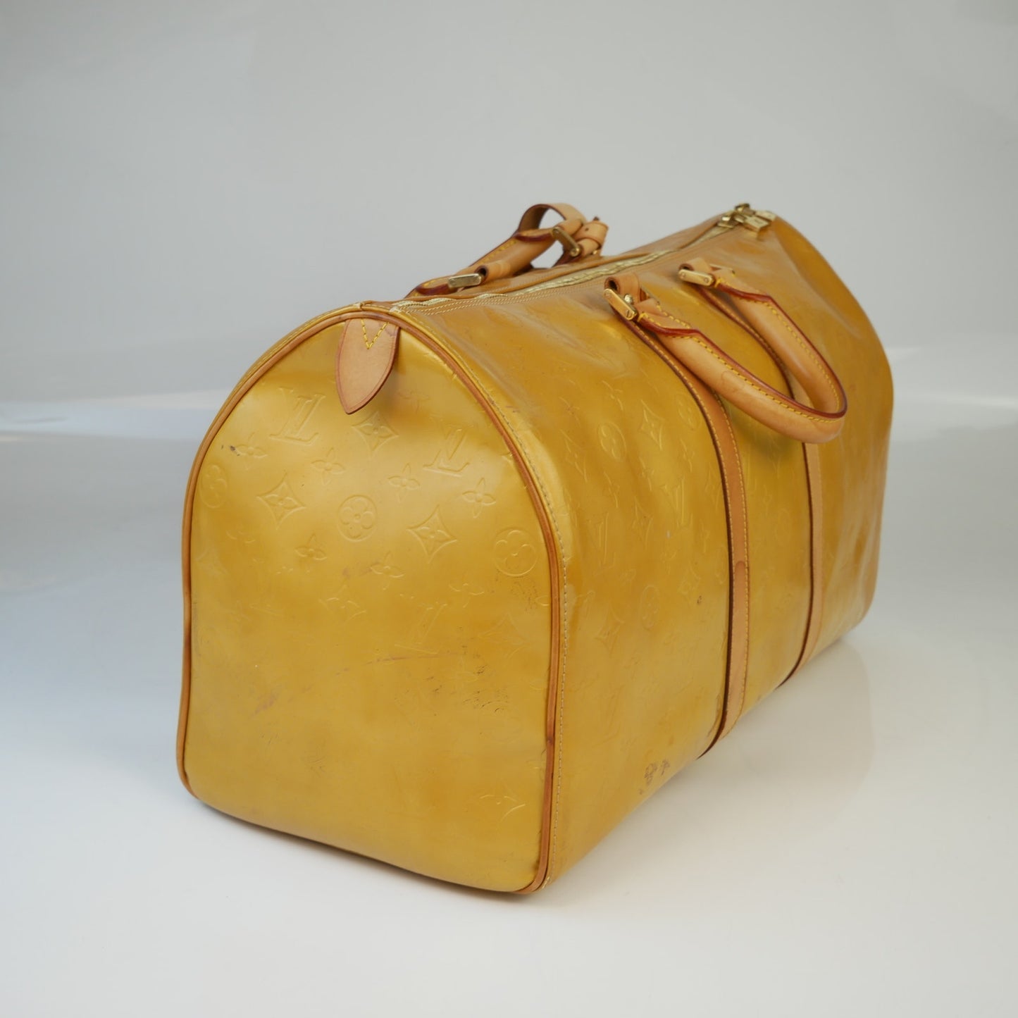 The Yellow Vernis Keepall 45