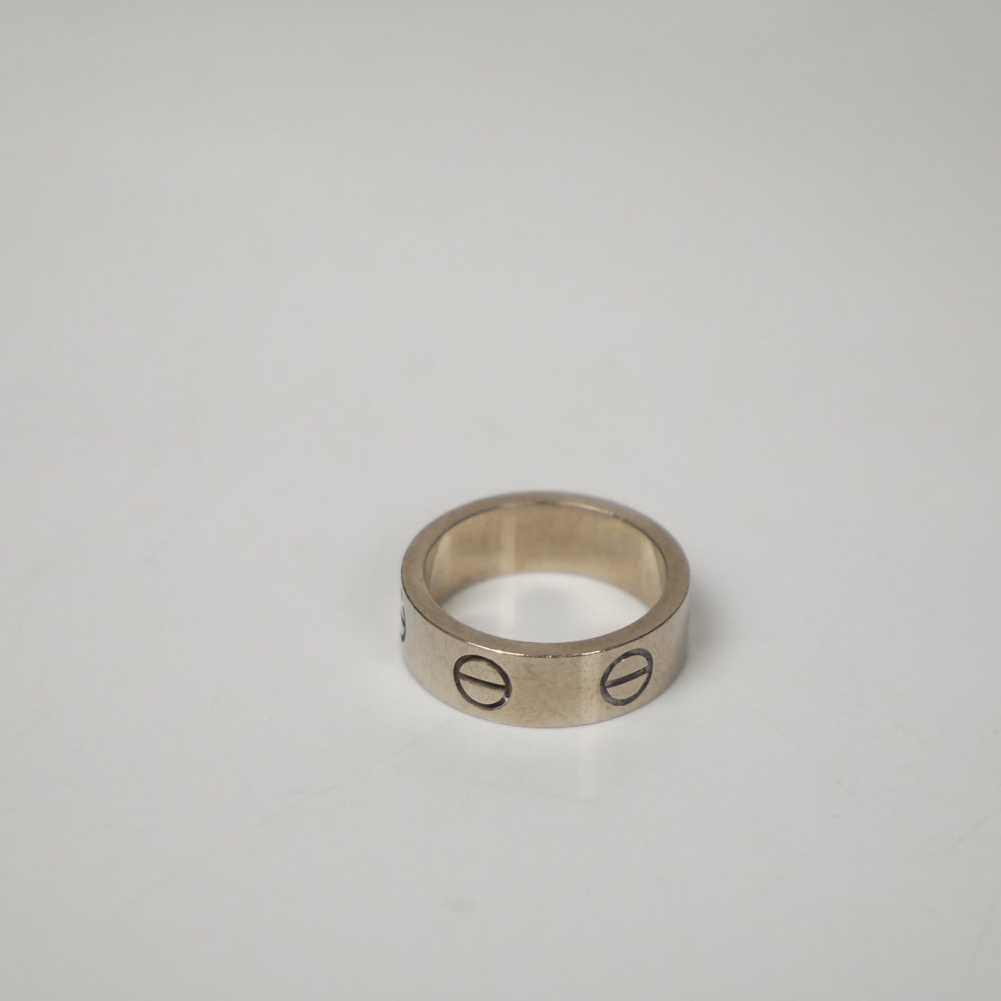 Cartier Love Ring 18K White Gold