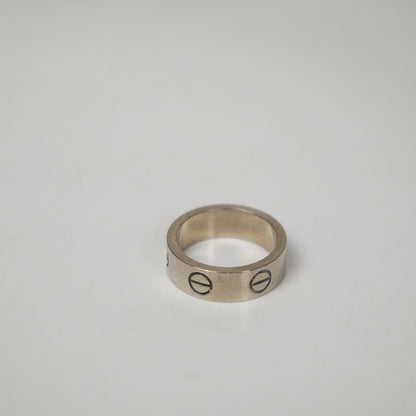 Cartier Love Ring 18K White Gold