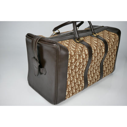 Dior Canvas Kanade Boston Bag Trotter