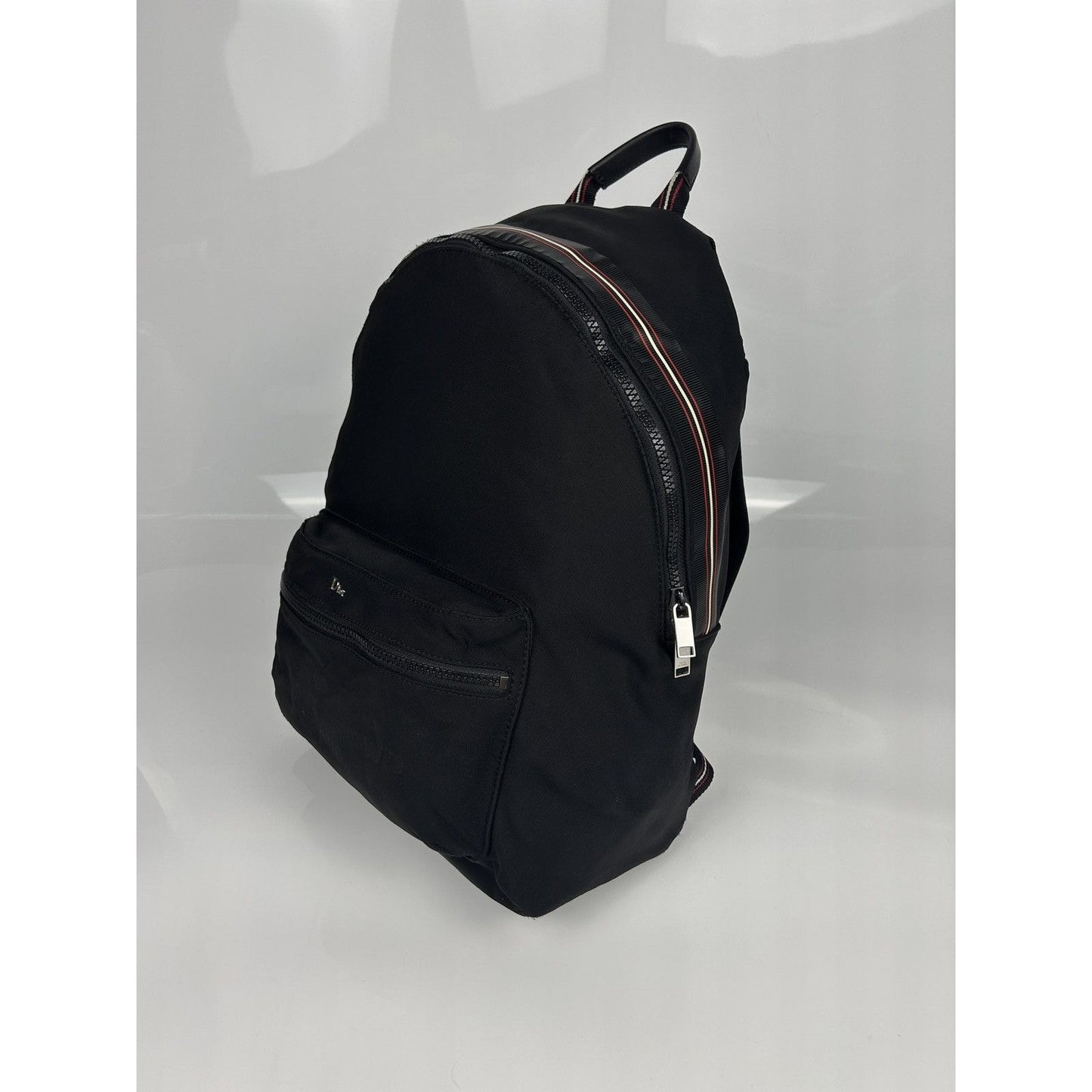 Dior Logo Backpack Matte Black Shoulder Bag