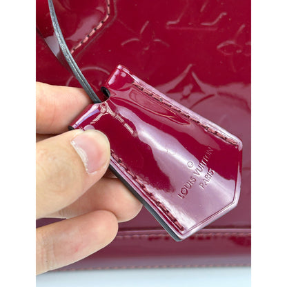 Louis Vuitton Rose Monogram Vernis Alma BB Bag