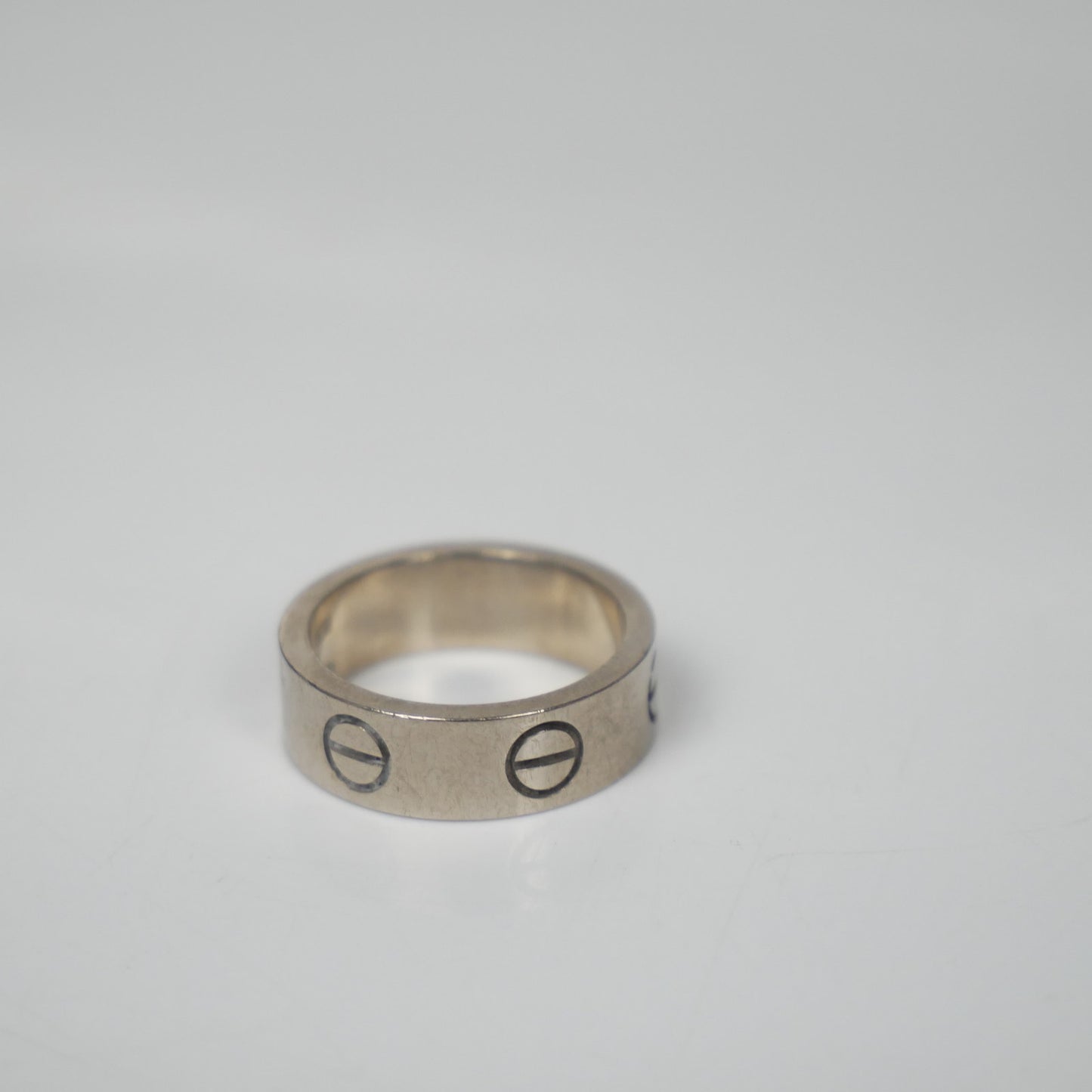 Cartier Love Ring 18K White Gold