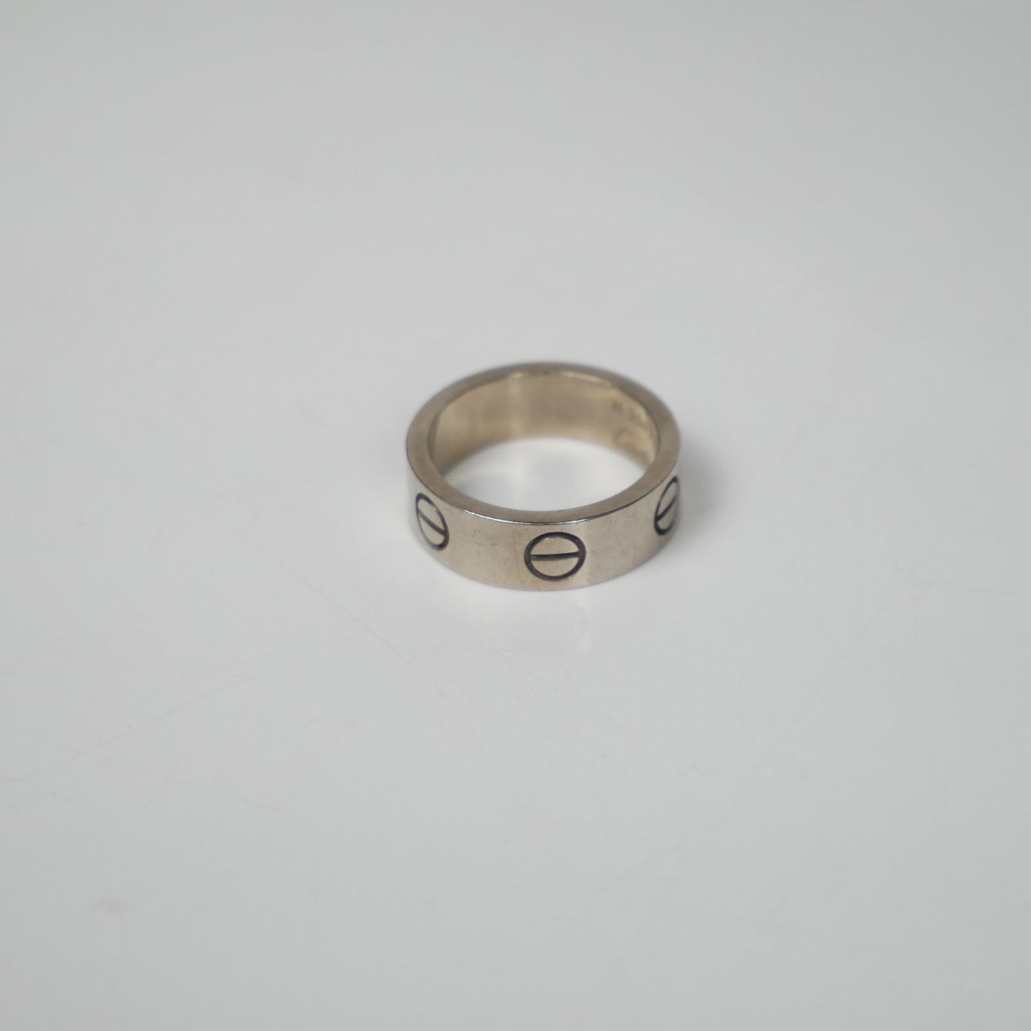 Cartier Love Ring 18K White Gold
