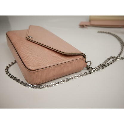 Louis Vuitton Pink Epi Felicie Pochette