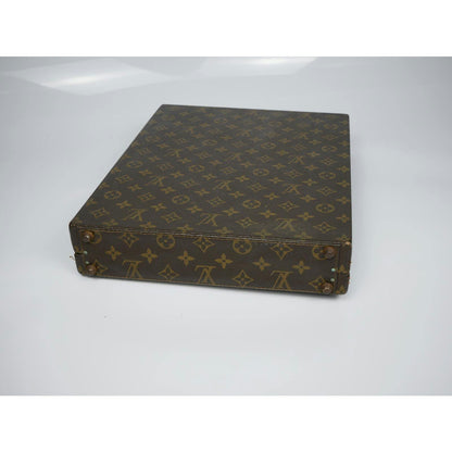 Louis Vuitton Monogram Vertical Trunk Attache Case