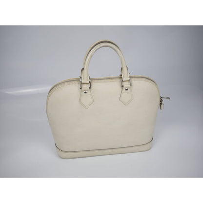 Louis Vuitton Alma PM Epi Ivory Handbag