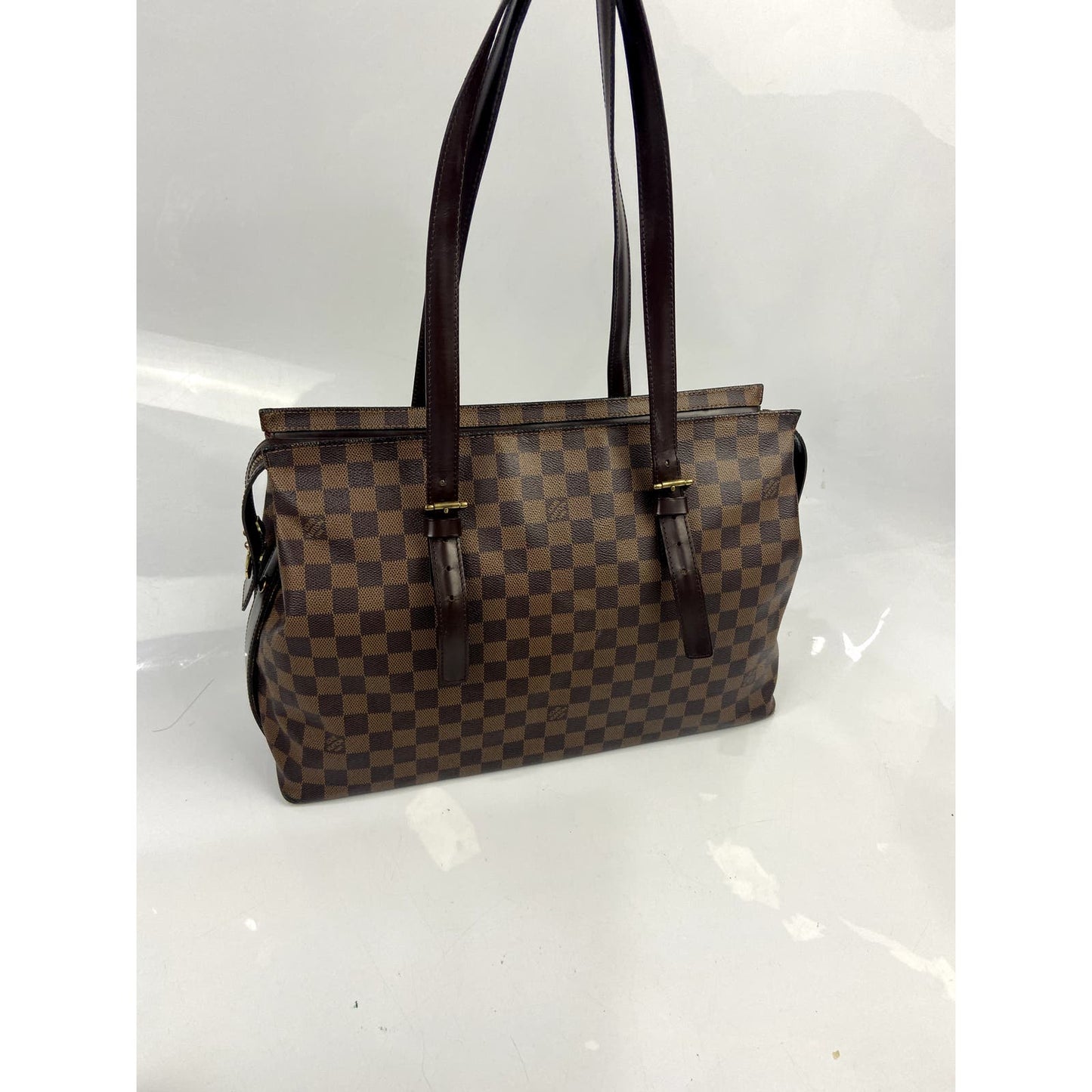 Louis Vuitton Paris Chelsea Damier Ebene Tote