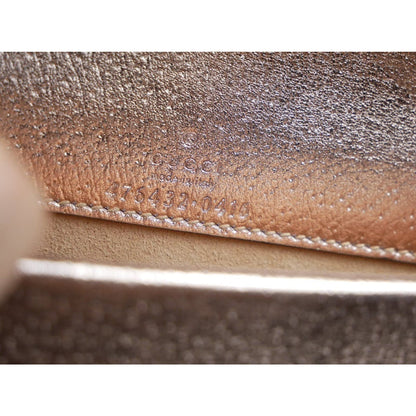 Champagne Metallic Dionysus Rose Pink Shoulder Crossbody Bag