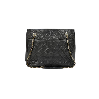 Chanel Leather Matelasse Diamond Stitch Shoulder Bag