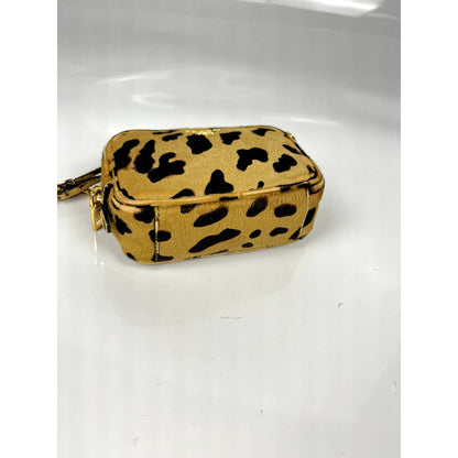 Prada Leopard Print Fur Spotted Shoulder Bag